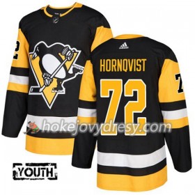 Dětské Hokejový Dres Pittsburgh Penguins Patric Hornqvist 72 Adidas 2017-2018 Černá Authentic